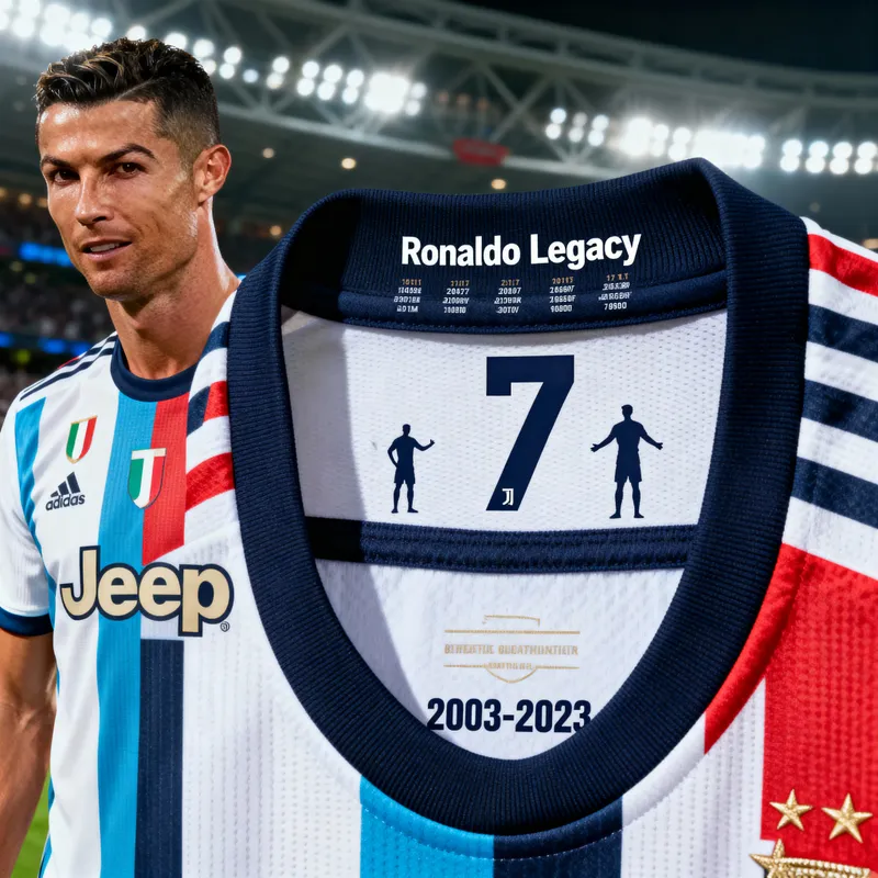 Ronaldo Tribute Sports Jersey Design | Athletic Apparel