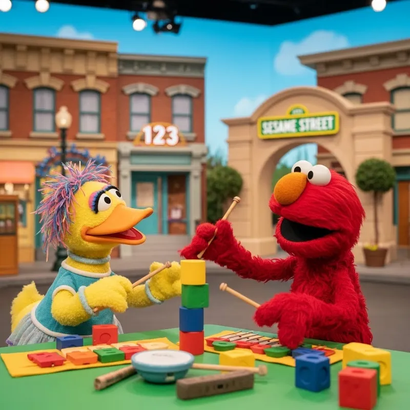 Sesame Street Inspired Image Design