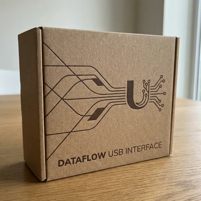 Minimalistic USB Equipment Packaging | Professional Design