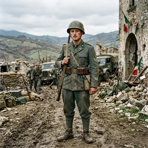 Italian World War II Soldier Uniform | Historic Military Costume