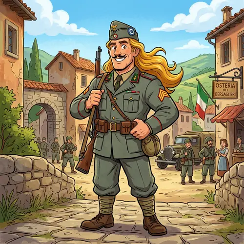 Italian Soldier Animator - World War II Style Character
