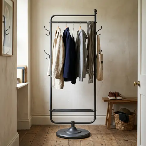Durable Metal Clothes Hanger - Organize Your Wardrobe Efficiently