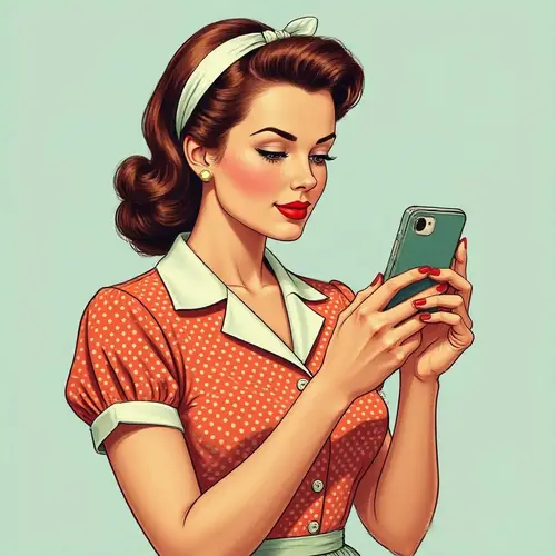 Retro 1950s Housewife with a Modern Twist