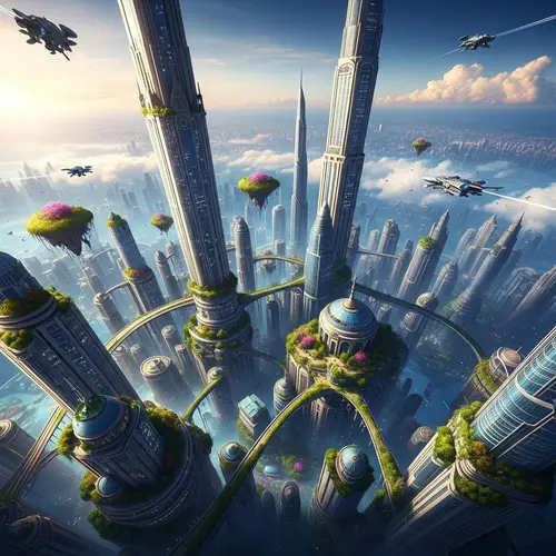 Fantasy City: A Journey into Imagination