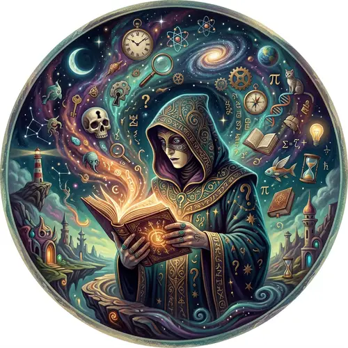 Intriguing Profile Picture Design with Surreal Elements