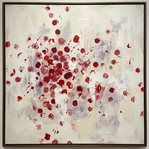 Abstract Interpretation of Acne | Visual Art Concept