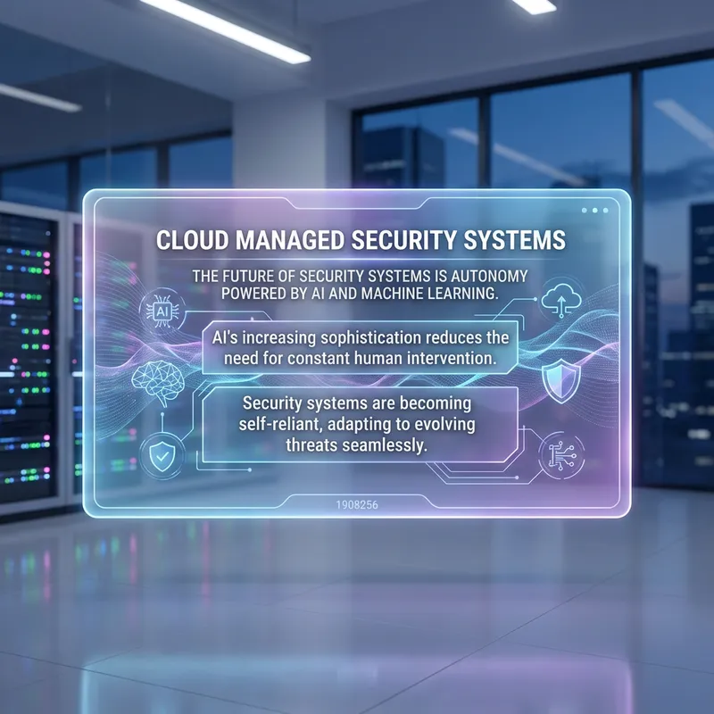 AI-Driven Security Systems Backgrounds for Teams & Zoom