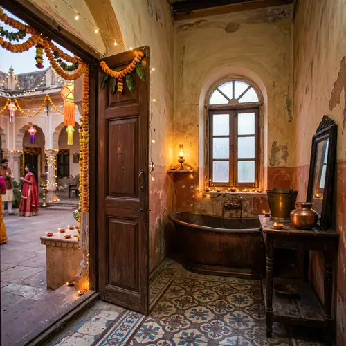 Festival Decor in Traditional Indian Homes