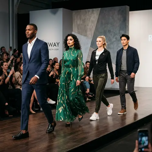 Diverse Fashion Models Showcasing Clothing | Fashion Brand