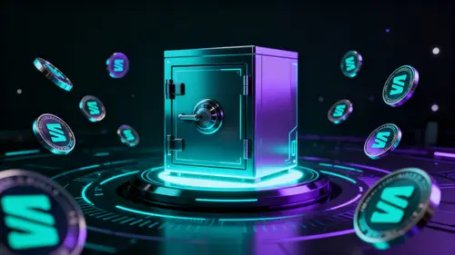 Secure Storage for Solana Tokens - Vault Illustration