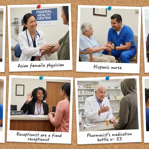 Diverse and Caring Staff at Federal Health Centers
