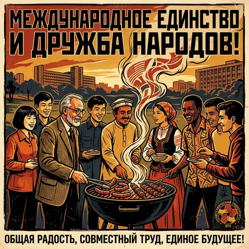 International Student BBQ Gathering: Shared Unity Experience