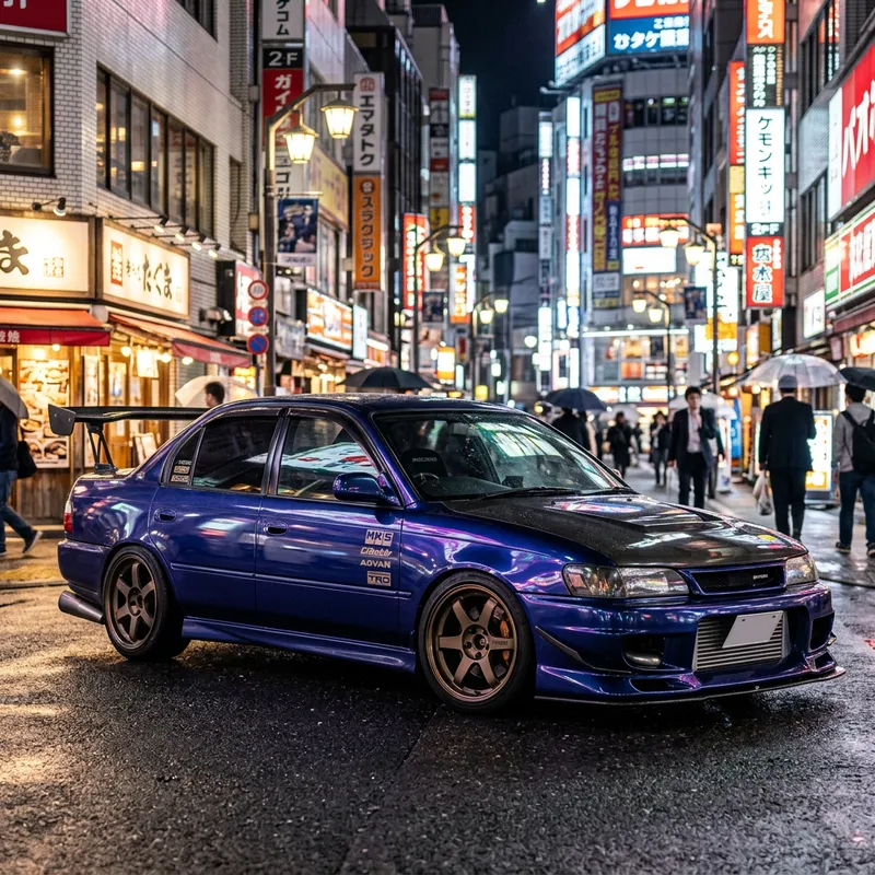 Cool JDM Toyota Corolla AE100 Tuning | Street Racing Style Cool JDM Toyota Corolla AE100 Tuning | Street Racing Style