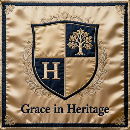 Elegant Family Crest with Historic Charm