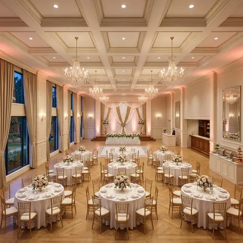 Elegant Banquet Hall Design for 60x80 Events