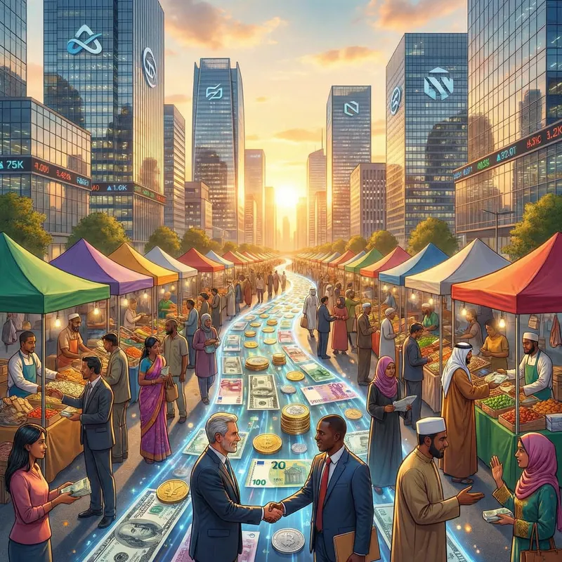 Economy, Money, Society & Market Intersection