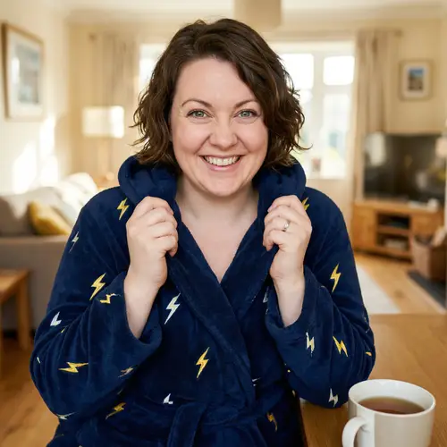 Kind Plump Mother | 35 Years Old | Unique Lightning Robe