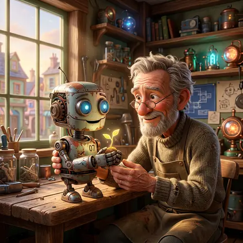 Charming Pixar-Style 3D Animation Features