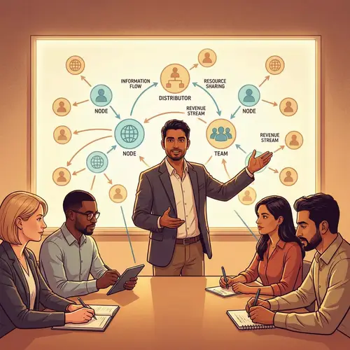 Network Business Scenario | MLM Model Illustration