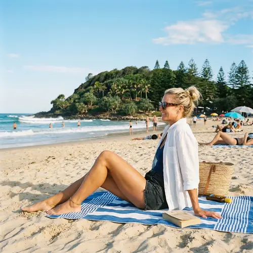 Stunning Beach Photo at Burleigh Heads
