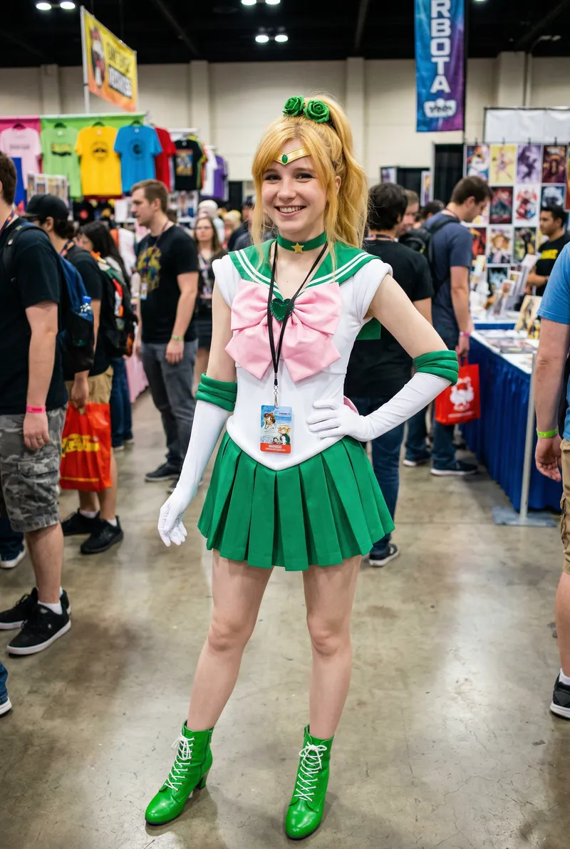 Sailor Jupiter Cosplay at Comic-Con