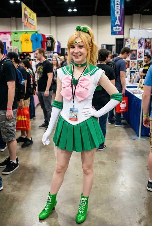 Sailor Jupiter Cosplay at Comic-Con