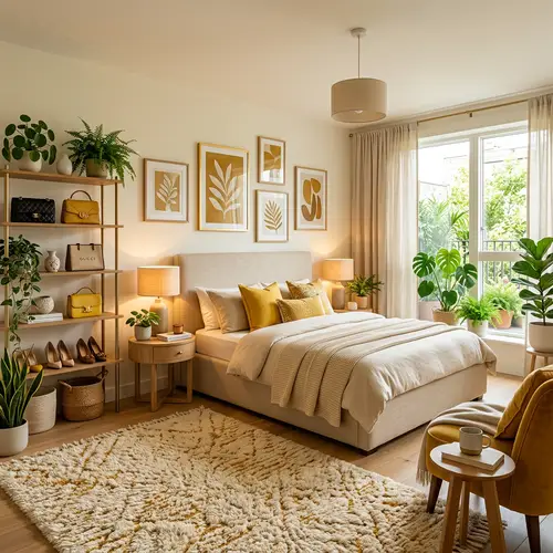 Luxurious Bedroom Design with Minimalist Aesthetics