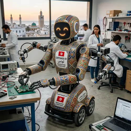 Innovative Tunisian Robot | Cutting-Edge Technology