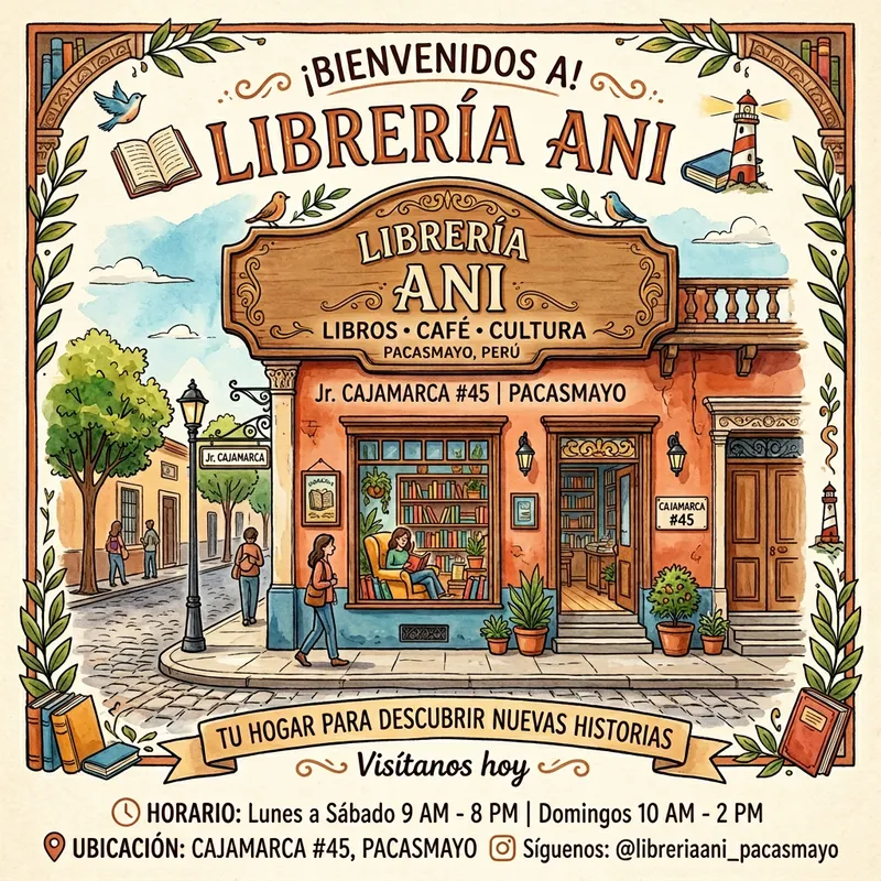 ANI Bookstore - Cajamarca #45, Pacasmayo ANI Bookstore - Cajamarca #45, Pacasmayo