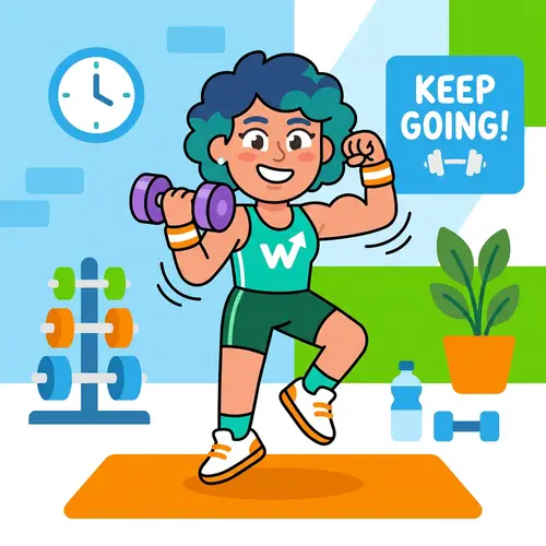 Mascot Design: Fitness Meets Duolingo Style