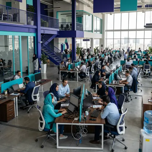 AI-Generated Realistic Company Image