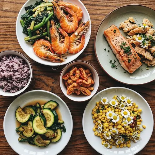 Delicious Seafood and Vegetable Dishes