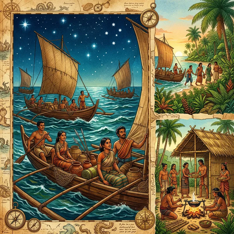 Voyage of Early Settlers in the Philippines: Brave Exploration Collage Voyage of Early Settlers in the Philippines: Brave Exploration Collage