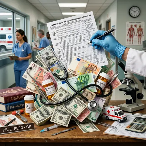 Taxes for Healthcare Professionals - Financial Responsibility Symbolized