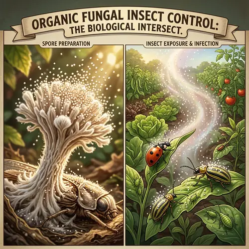 Organic Fungal Control for Insect Management