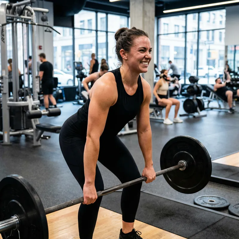 Dynamic Fitness: Strength & Dedication in the Gym