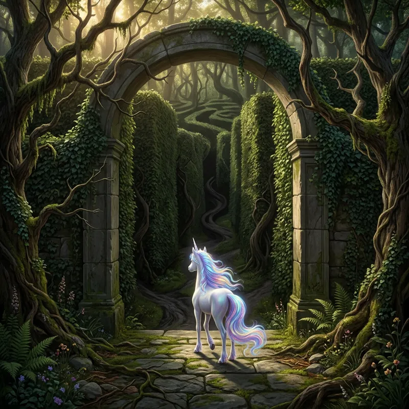 Sparkle's Adventure: Enigmatic Forest Maze Exploration