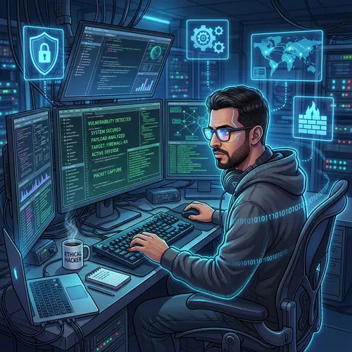 Ethical Hacker Strengthening Cyber Security Through Codes | Website