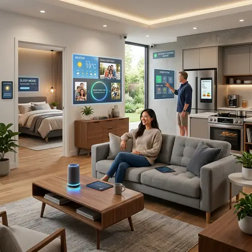 Smart Home: Contemporary Tech-Savvy Living Experience
