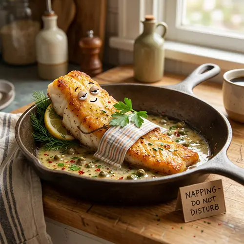 Lazy Fish Fillet - Delicious Seafood Recipe