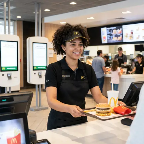 Transform into a McDonald's Worker - Fun Concept