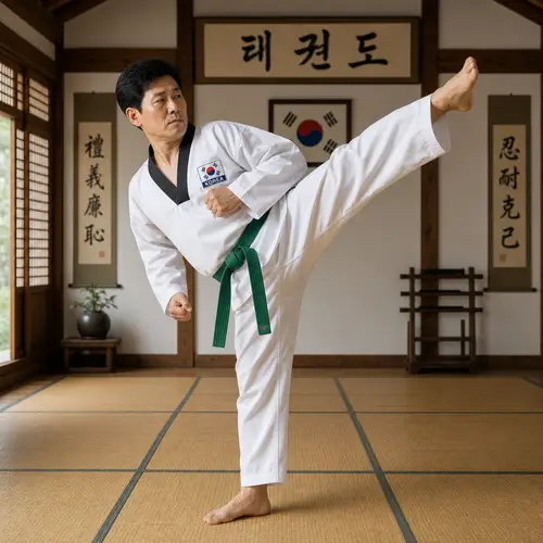 Mastering Taekwondo: High Kick Techniques