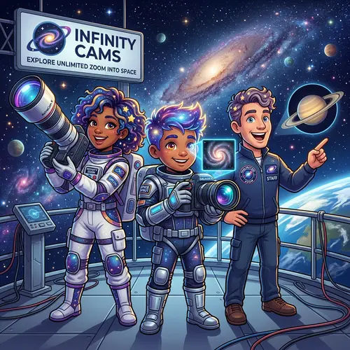 Unique Mascots for Space Zoom Cameras