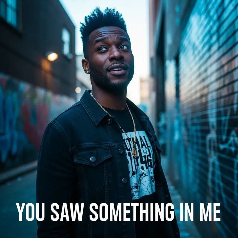 Modern Cover for 'You Saw Something in Me'