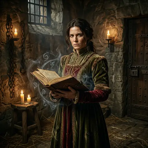 Defiant Woman in 15th Century Europe: Historical Drama Imagery