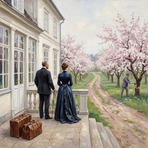 Charming Old Manor House in Blooming Garden