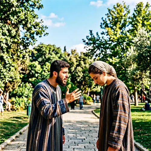 Discussion in the Park: A Moment of Emotion