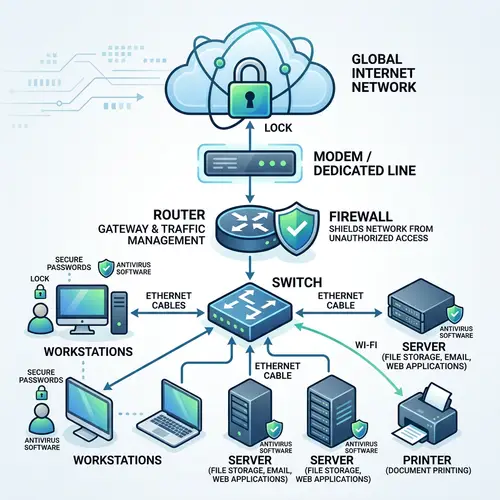 Network Architecture Design: Components and Connectivity