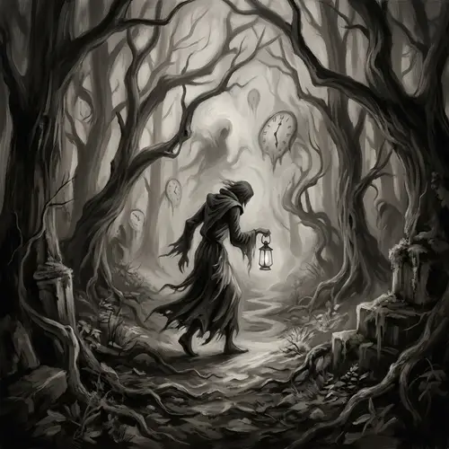 Enchanting Surrealist Landscape | Mysteries of Life's End