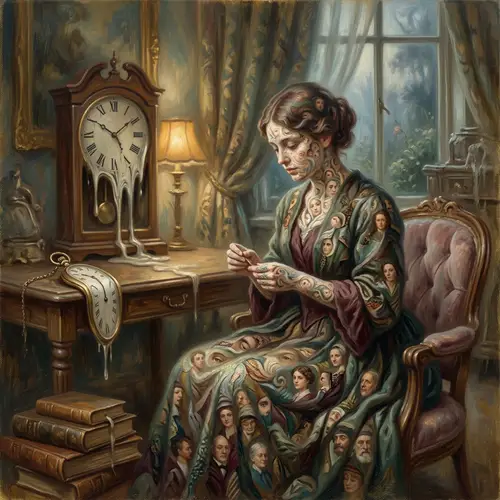 Dreamy Elements in Pre-1912 Art | Melting Time Concept